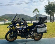 2024款贝纳利trk552X越野版，全程4s店保养记录